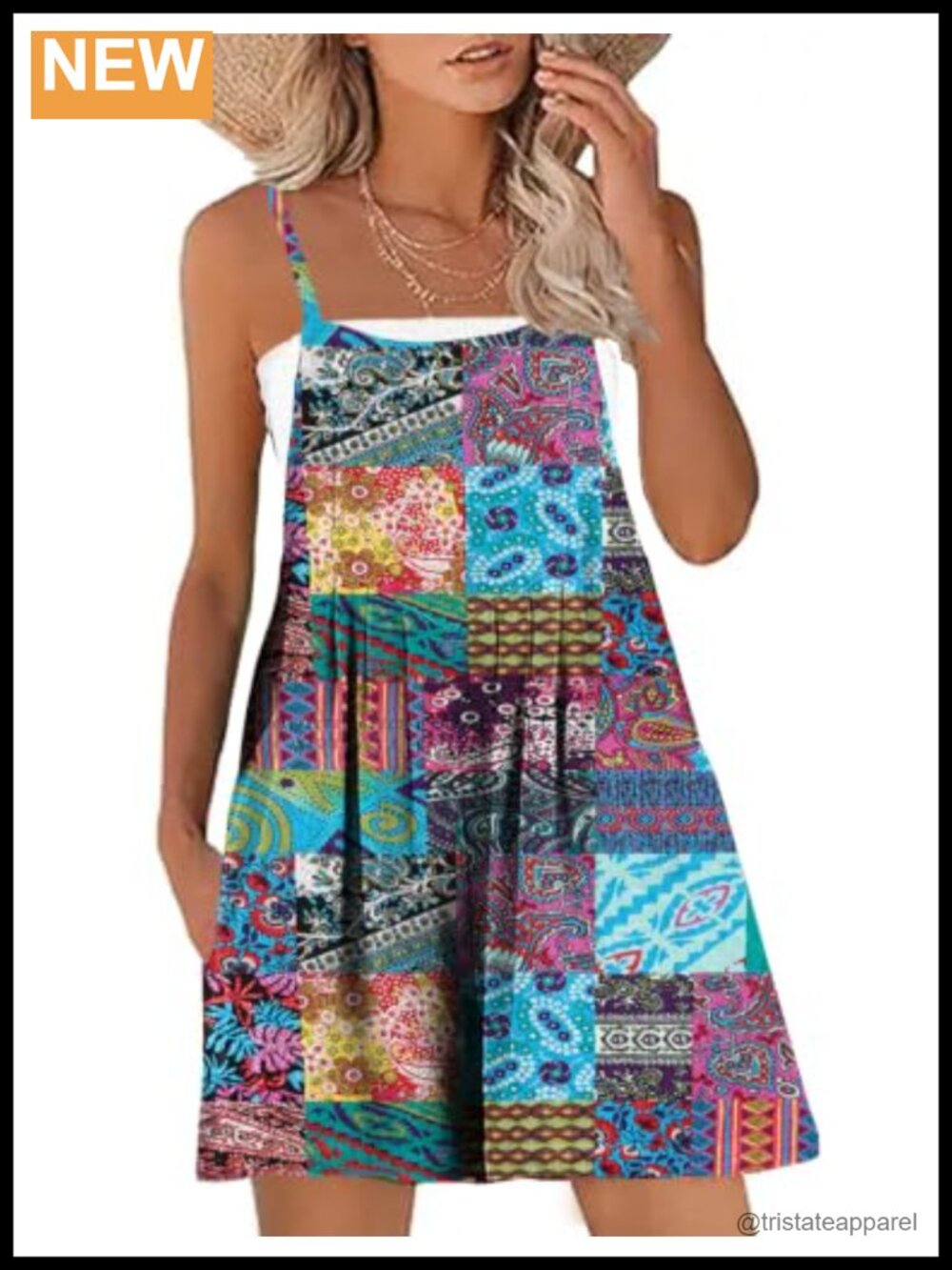 Women's Cotton Overalls Loose Fit Romper Spaghetti Strap Casual Summer Travel